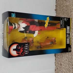 1998 HASBRO Harley Quinn w/ 2 Hyenas Collectible Action Figure, Excellent